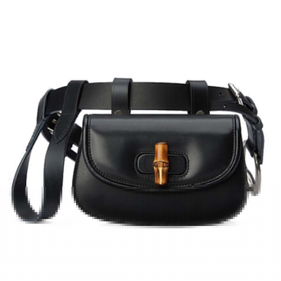 G*u*i bamboo 1947 mini belt bag ‎681137  （18*11.5*6cm)